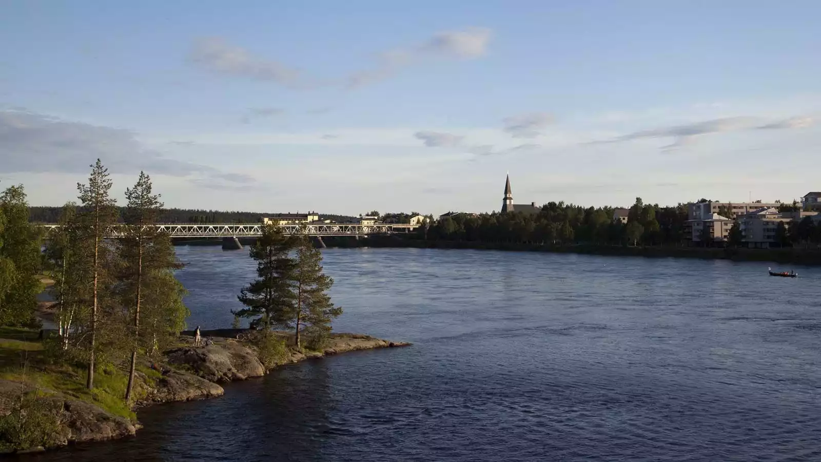 De Lemmenjoki rivier