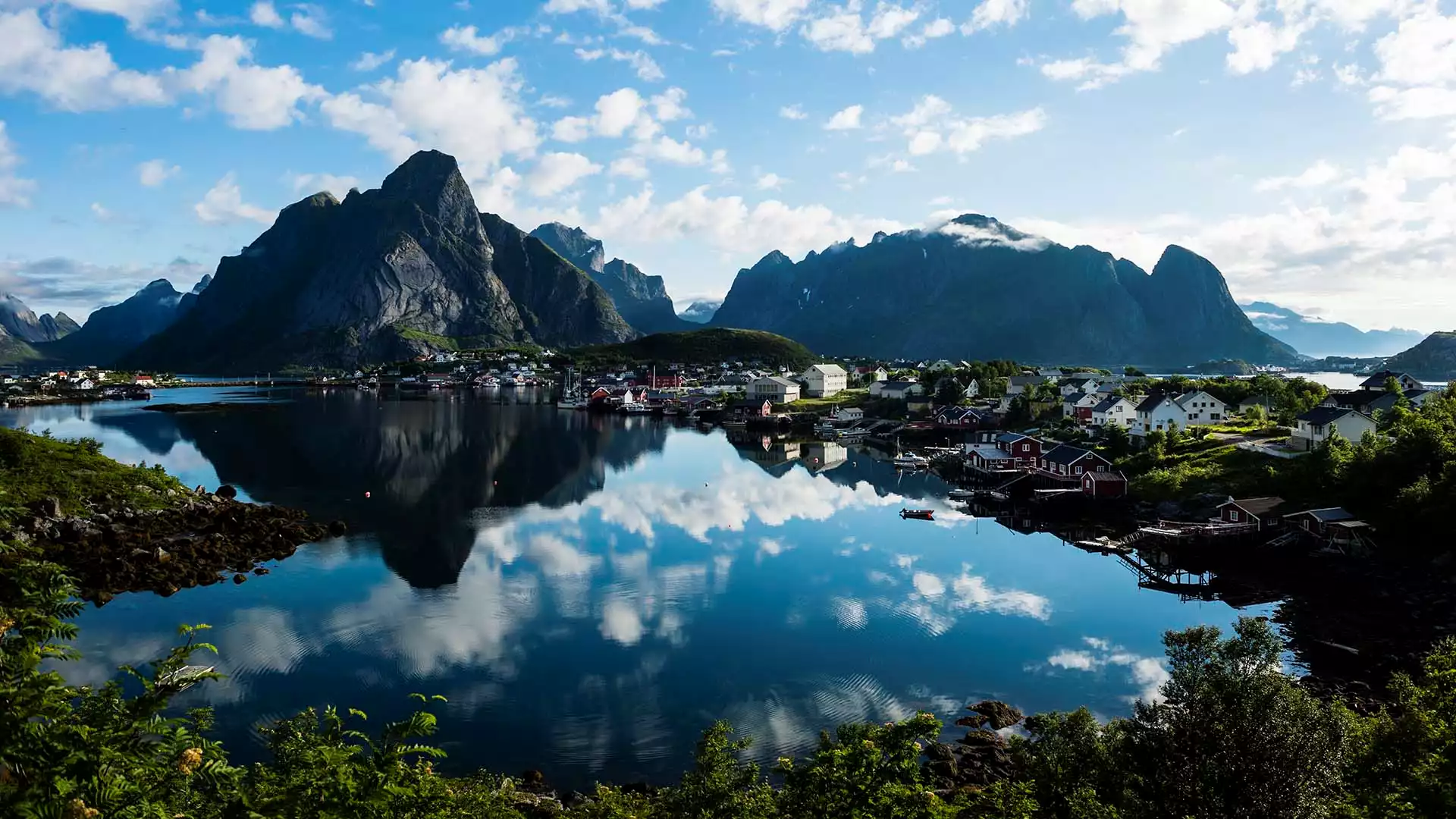 Door naar schilderachtige Lofoten