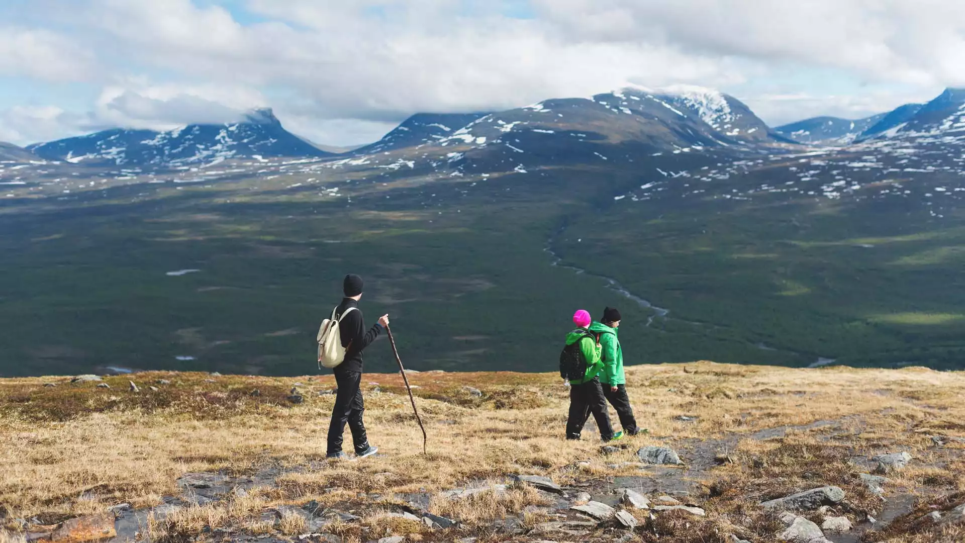 Via Abisko naar Noorwegen