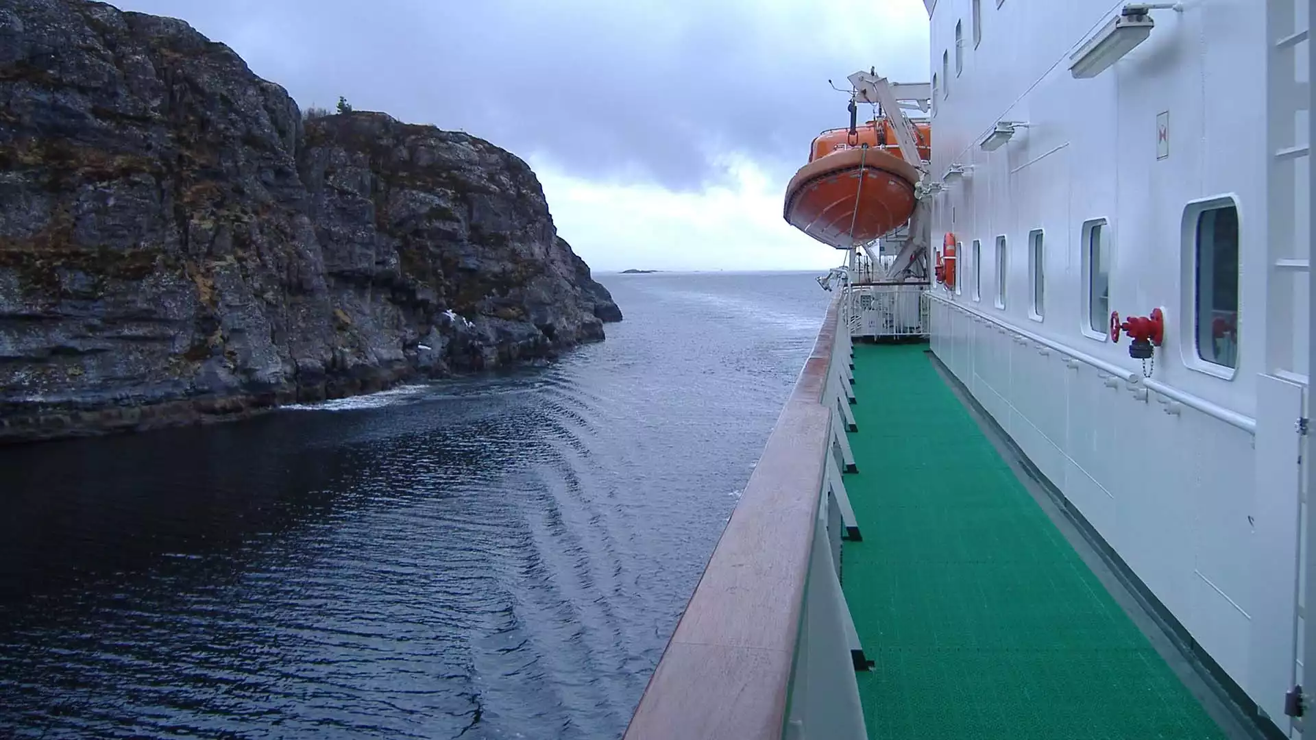 Inschepen aan boord van Fjord Line