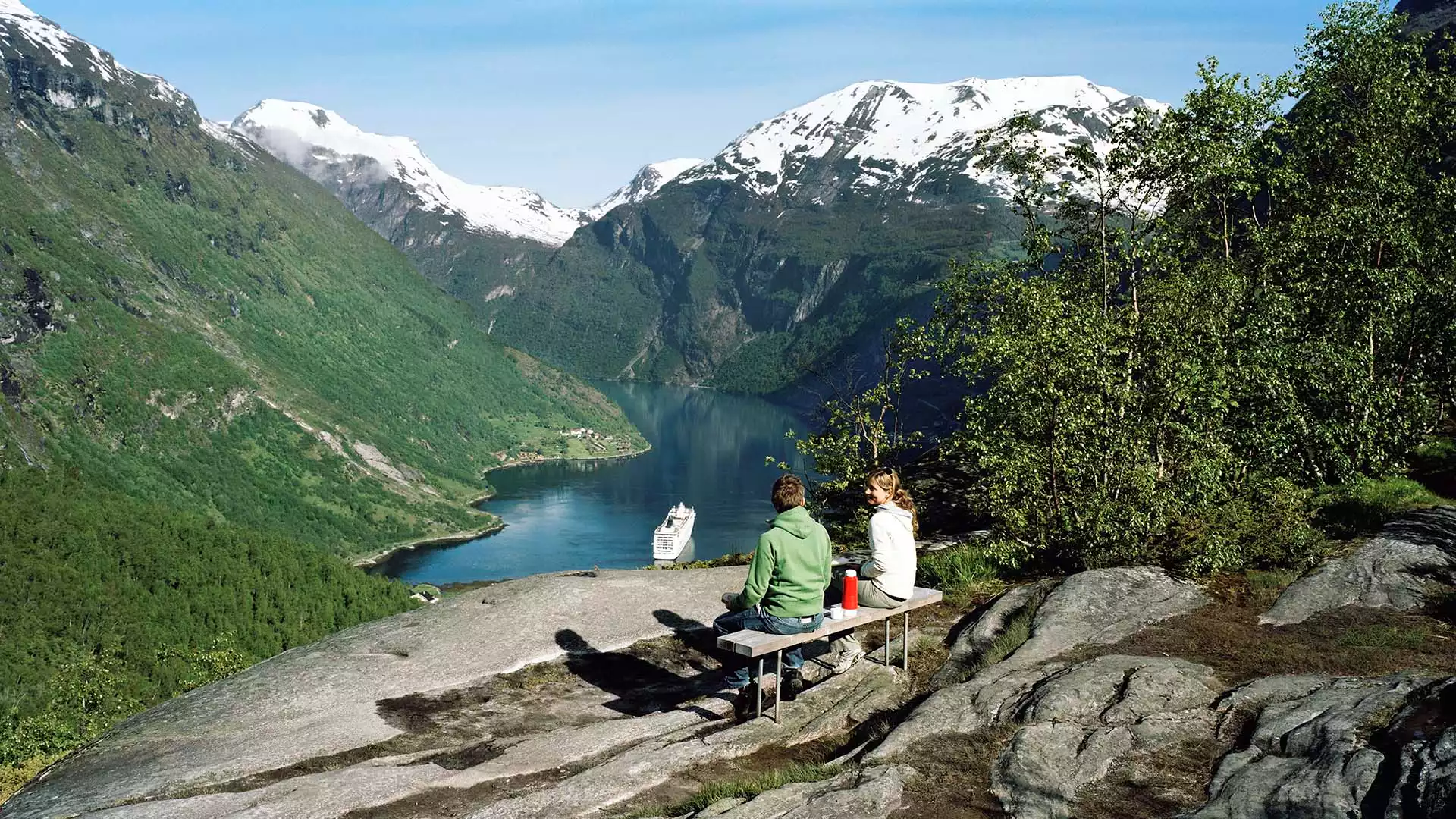 Relaxen aan de Sognefjord