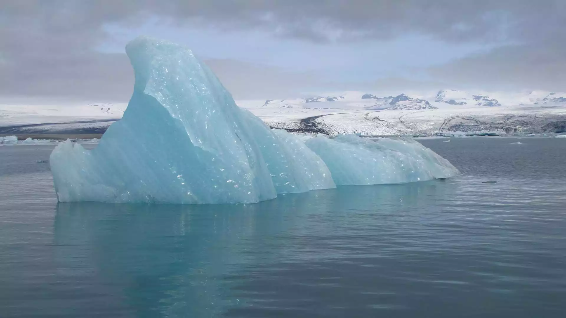 Vatnajökull gletsjer en Jökulsárlón ijsmeer