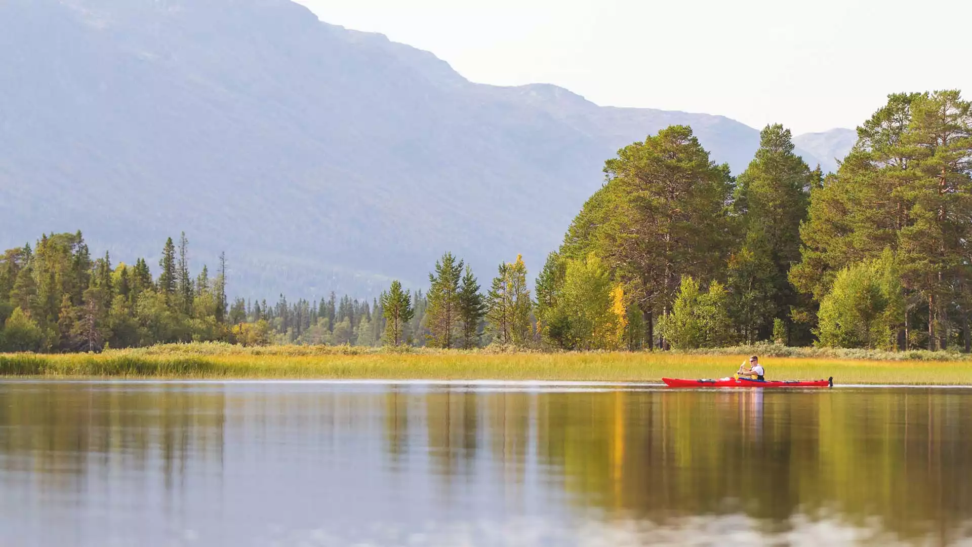 Kanotocht rond Arjeplog