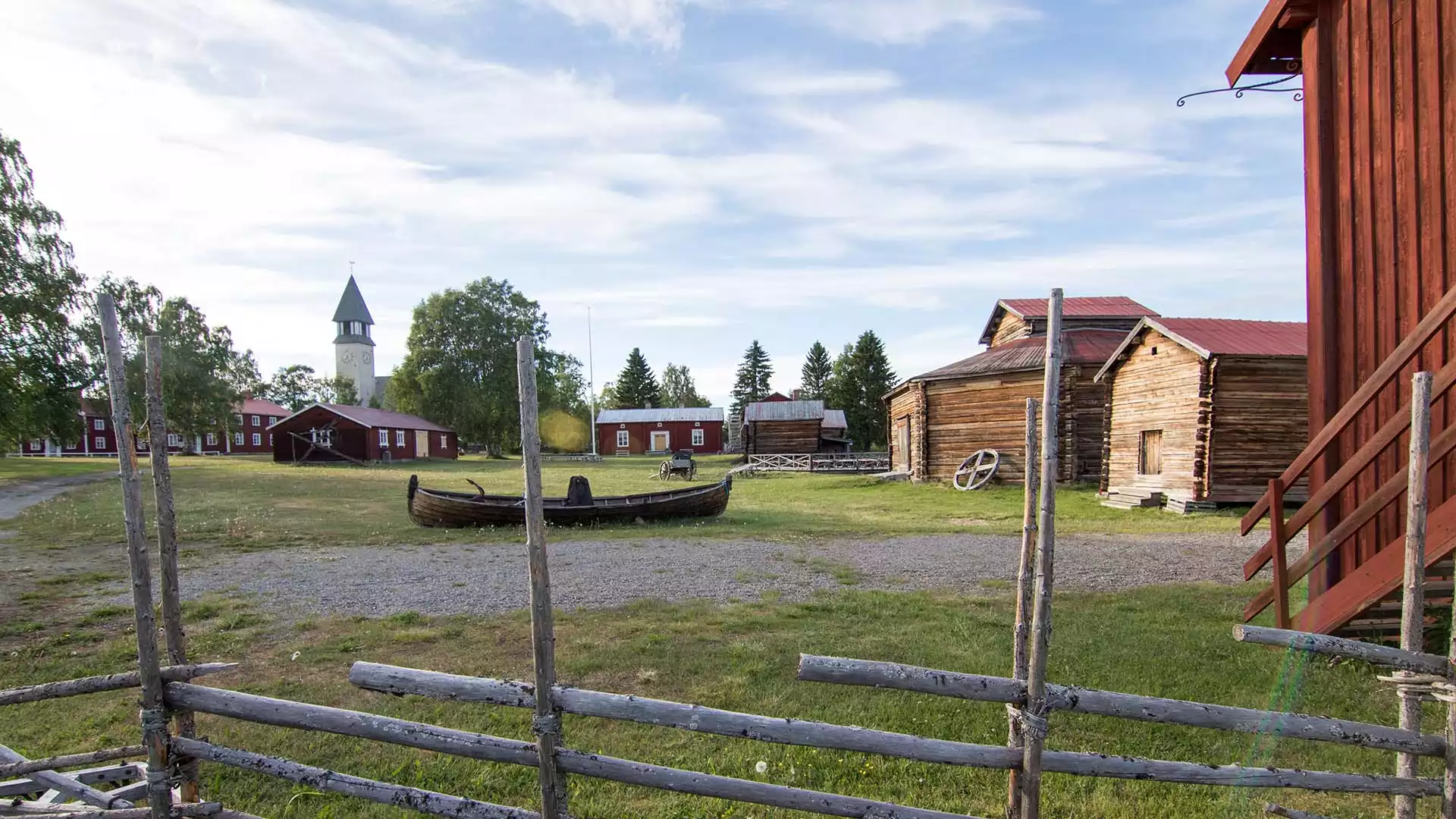 Bezoek een Sami kerkdorp