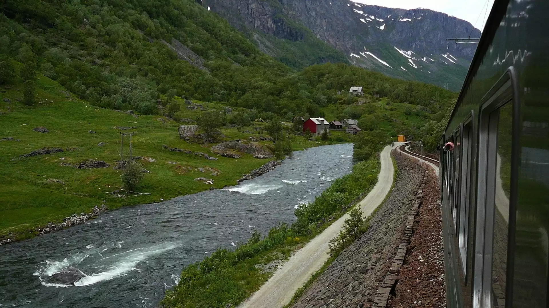 Bergen, Flåmsbana en Nærøyfjord