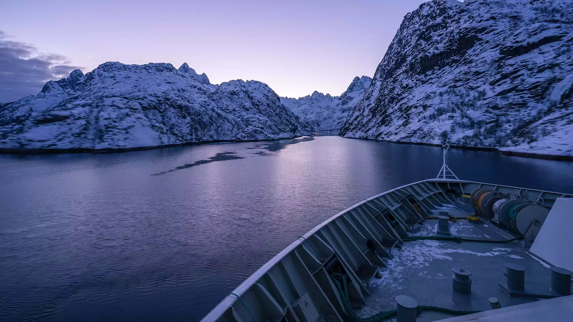 Per snelferry naar Senja