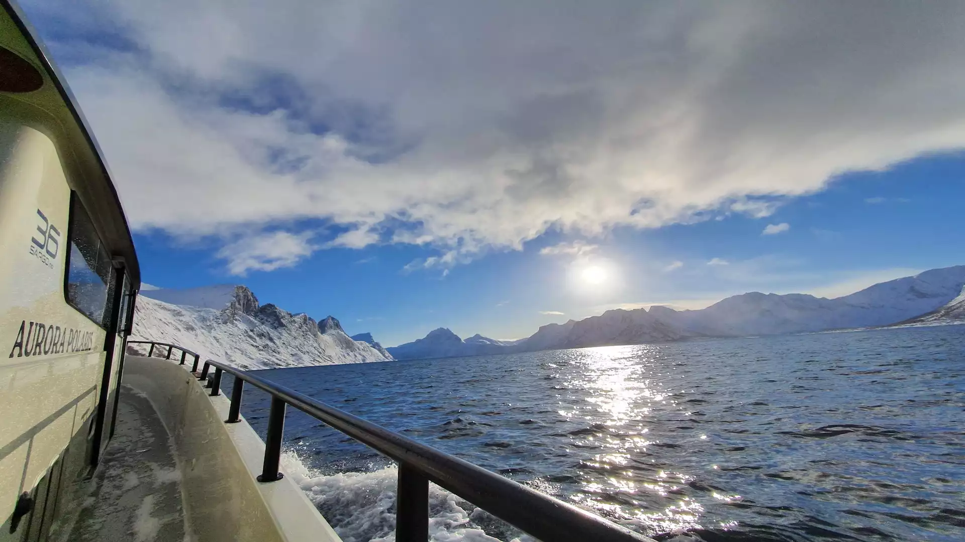 Het water op in Mefjord