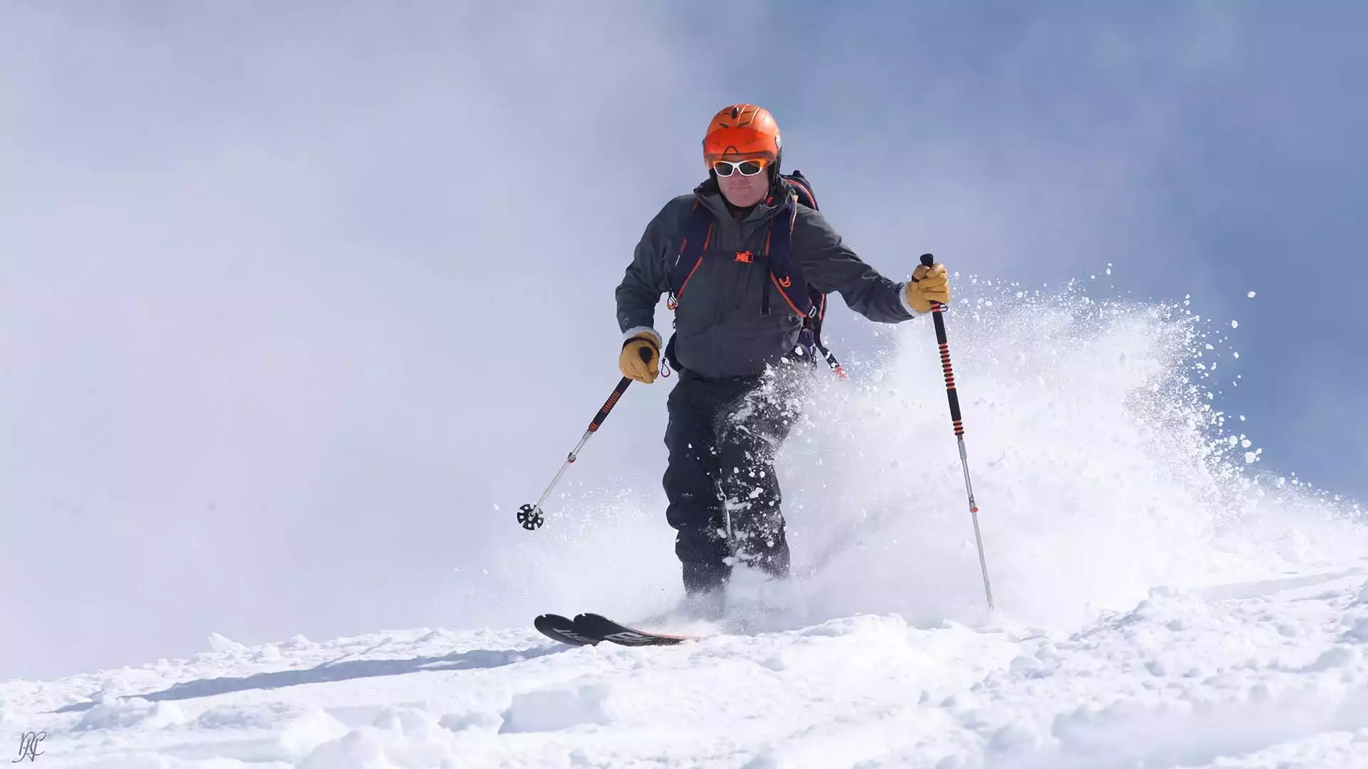 Catskiën op Kaldbakur