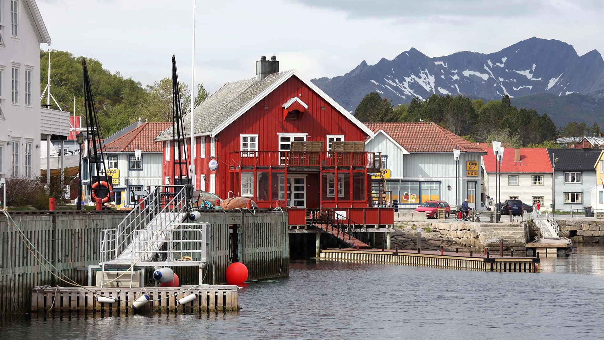 Het knusse dorp Kabelvåg