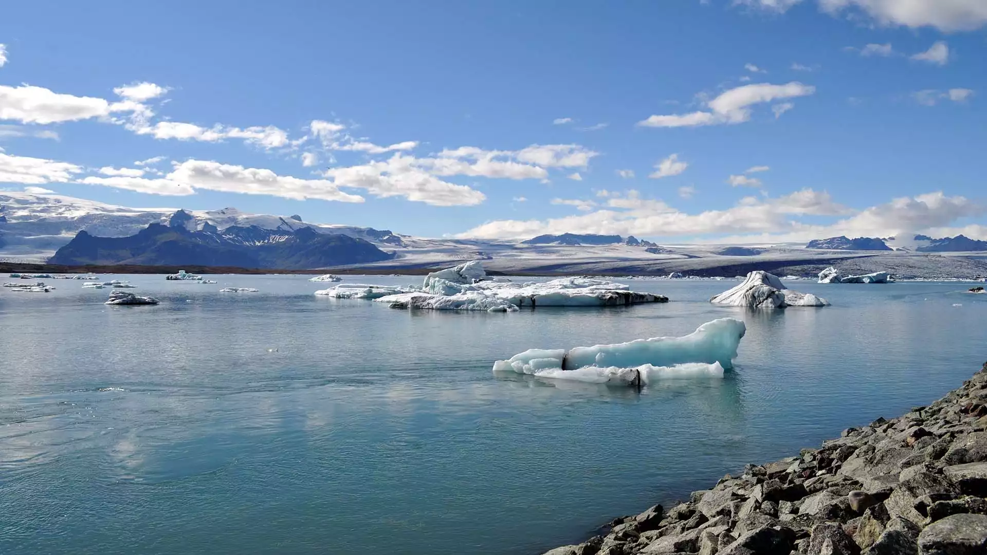 Skaftafell NP, Jökulsárlón ijsmeer en Svartifoss