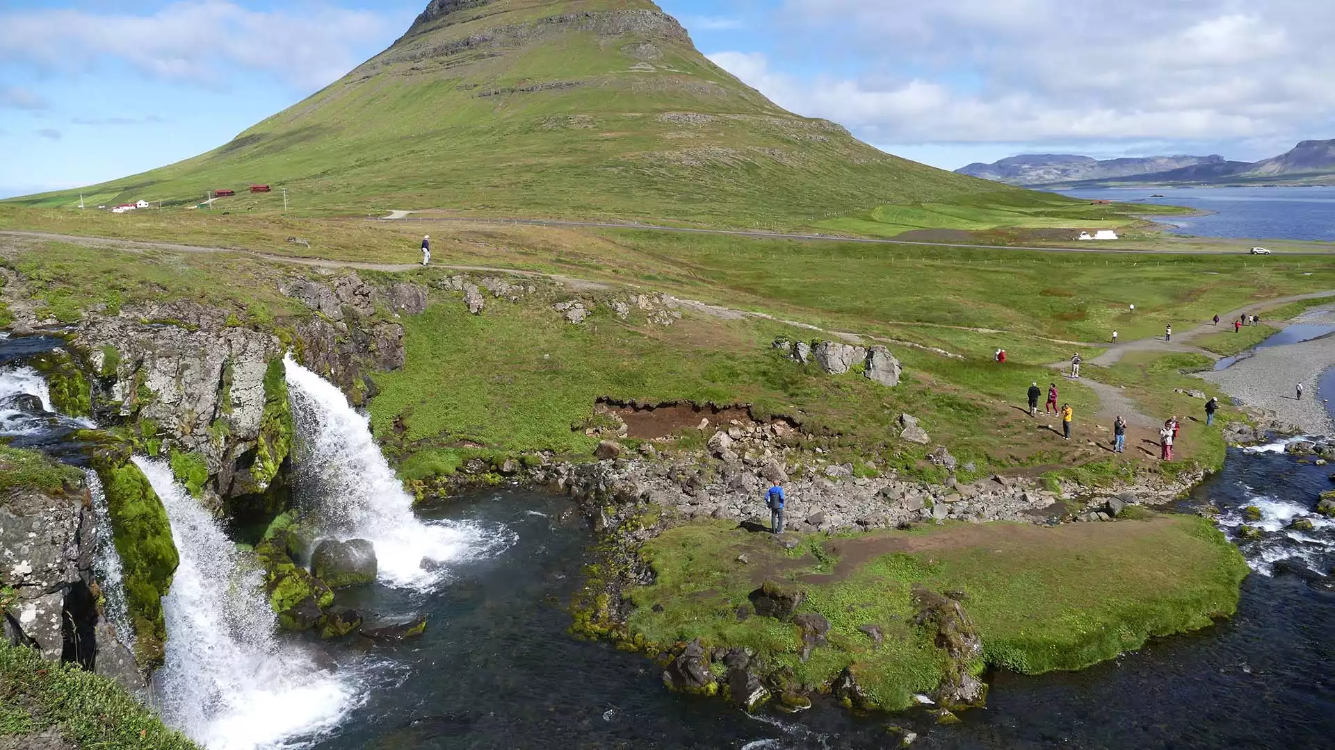 Snaefellsjokull National Park en Kirkjufellsfoss