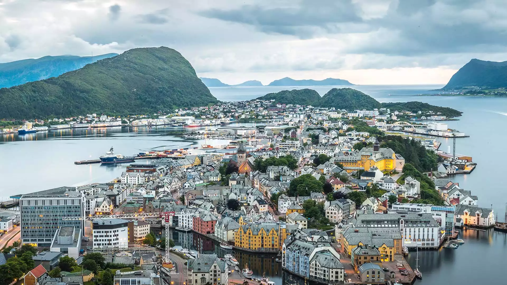 Ontdek vissersdorp Ålesund