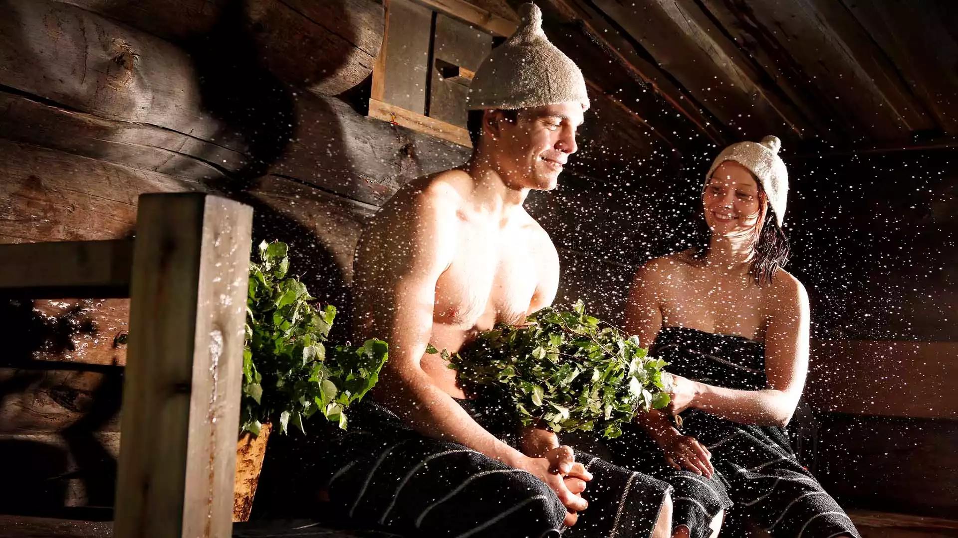 Genieten in de traditionele sauna en jacuzzi