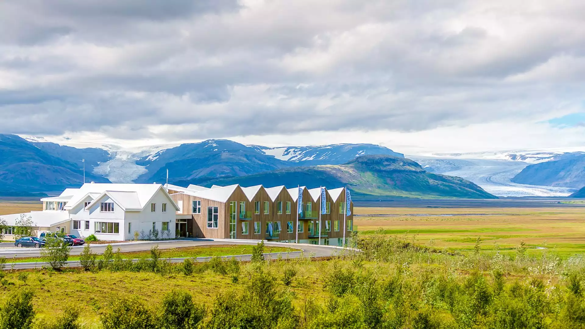 Skaftafell National Park en Vatnajökull gletsjer