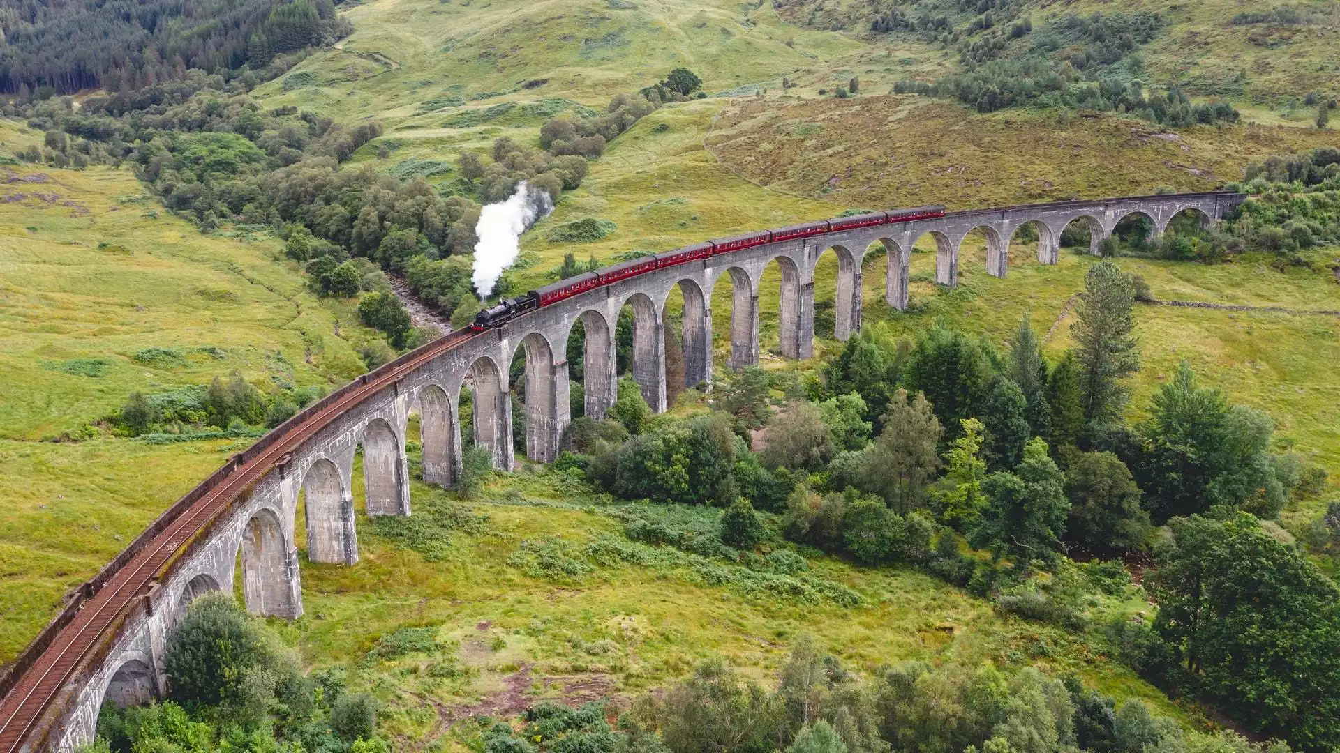 Glenfinnan Viaduct en de Fairy Pools