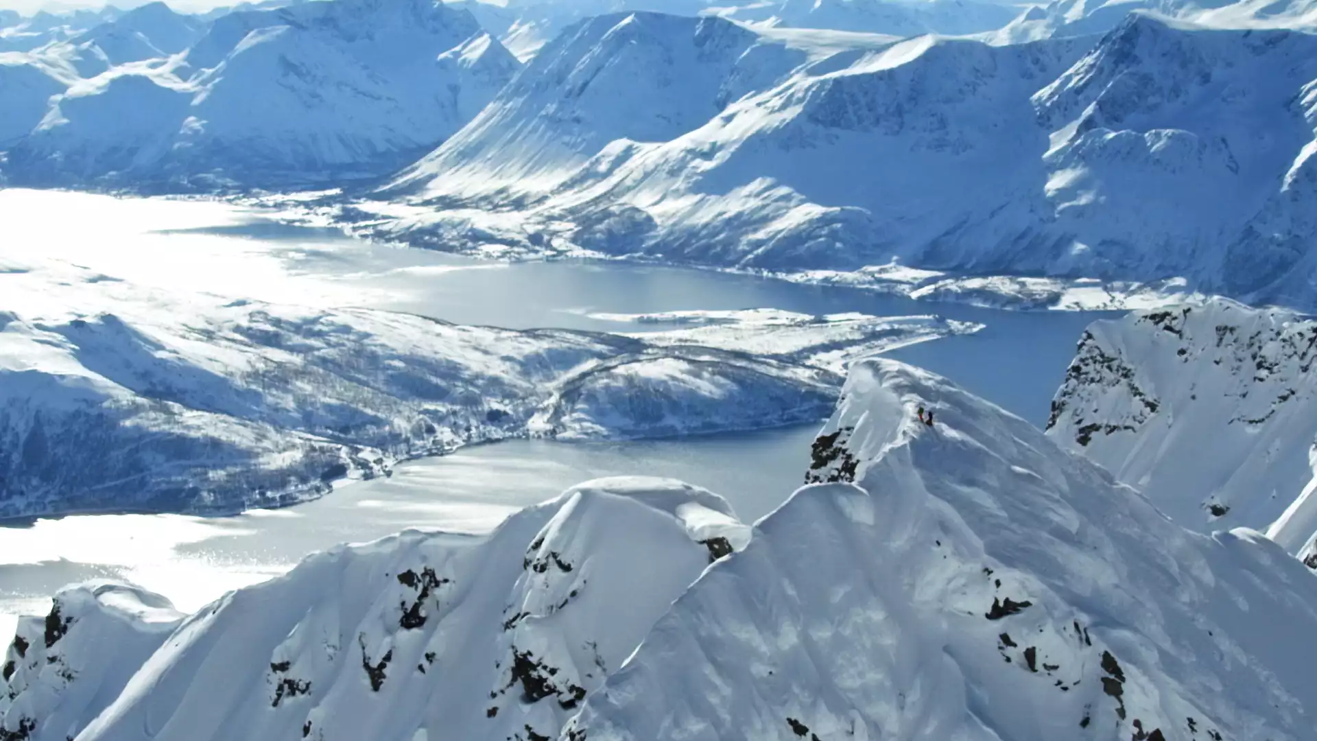 Afscheid van de Lyngen Alpen en Noorwegen