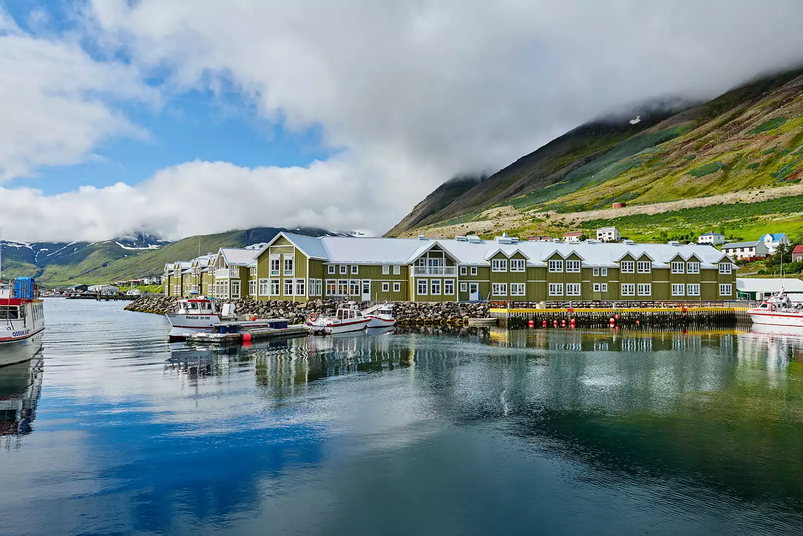 Vissersdorp Siglufjörður