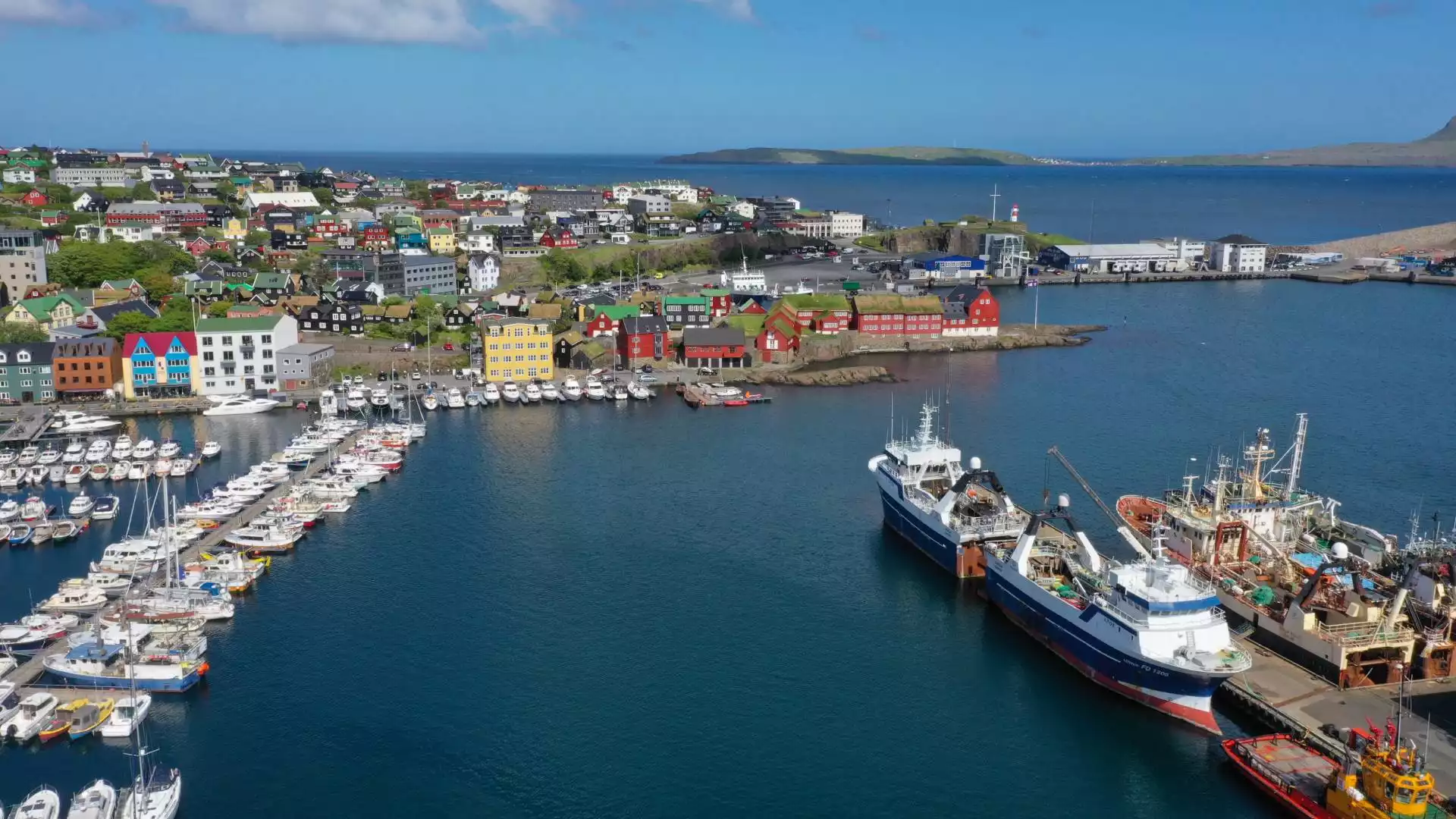 De hoofdstad van de Faeröer Eilanden ontdekken