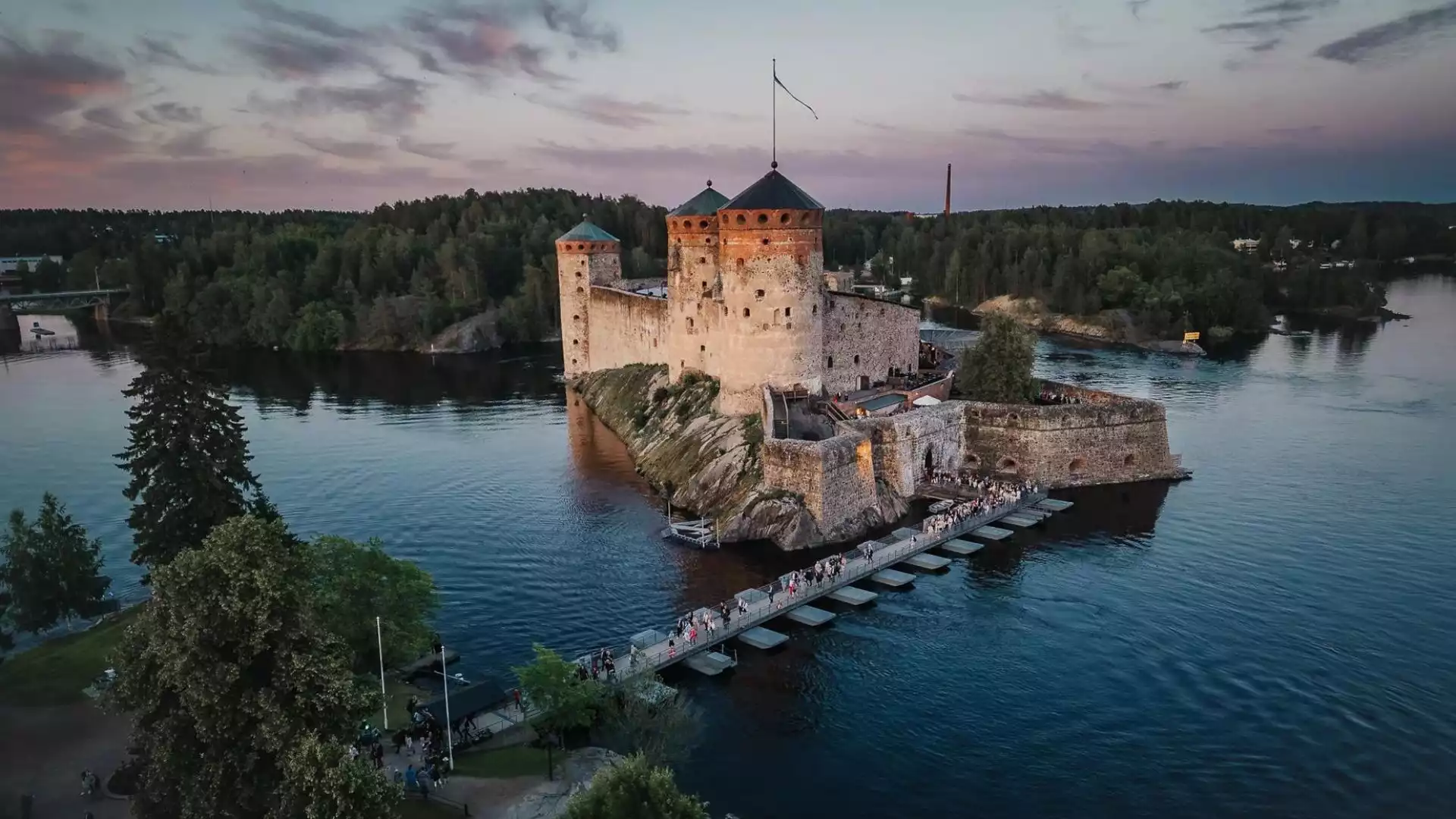 Ontdek Olavinlinna kasteel in Savonlinna