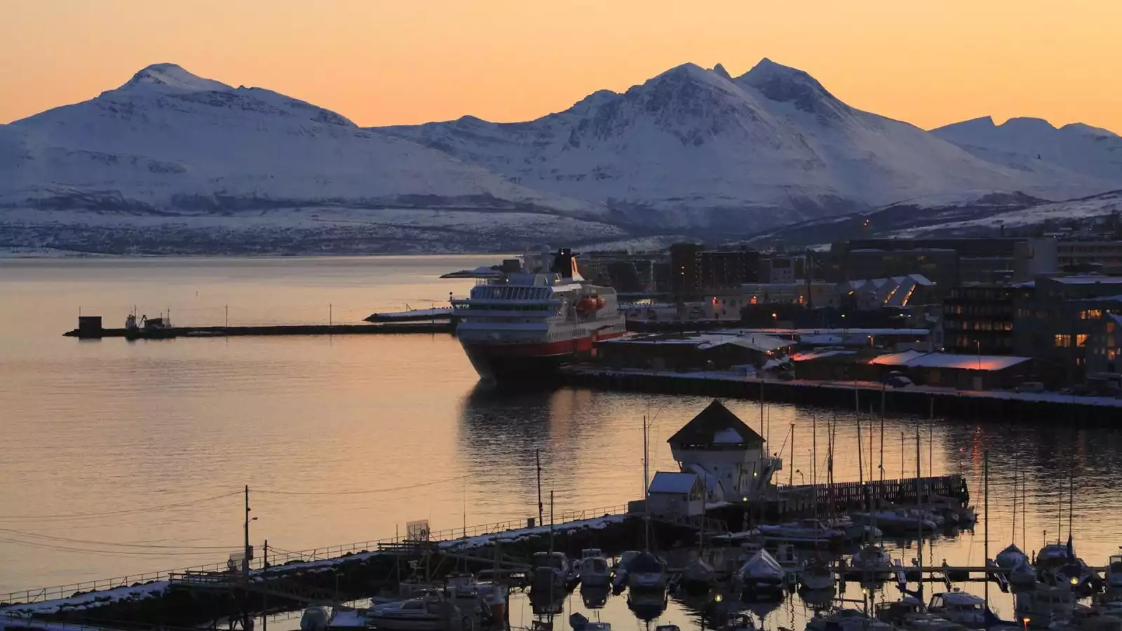 Tromsø en inschepen