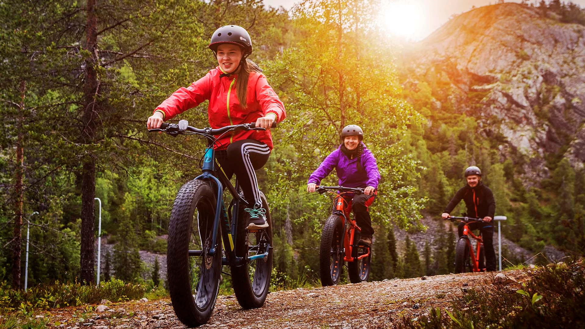 Fatbiketocht door de natuur