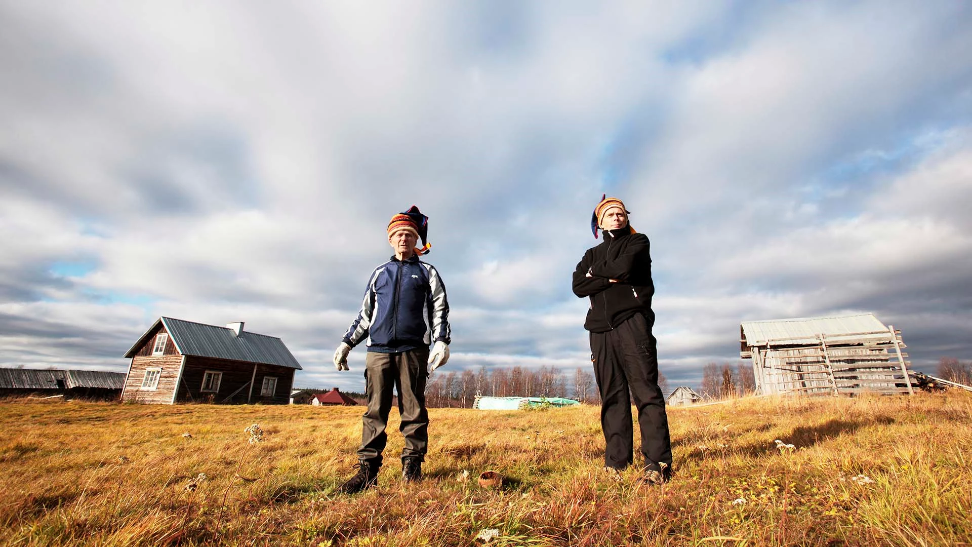Dwars door de wildernis van Lapland