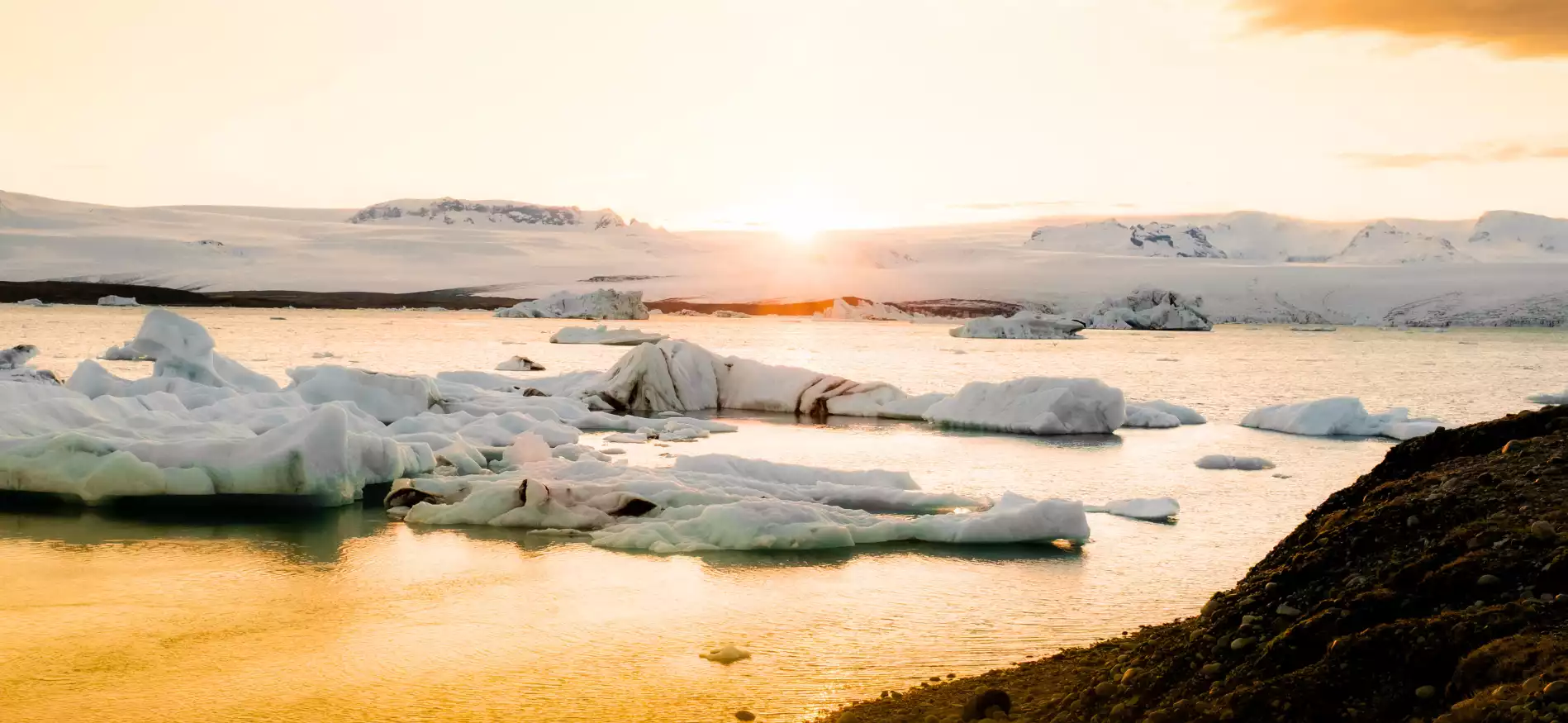 Rondom IJsland in de winter