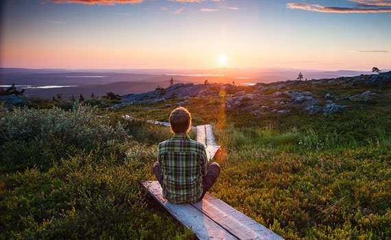 zomer zweeds lapland