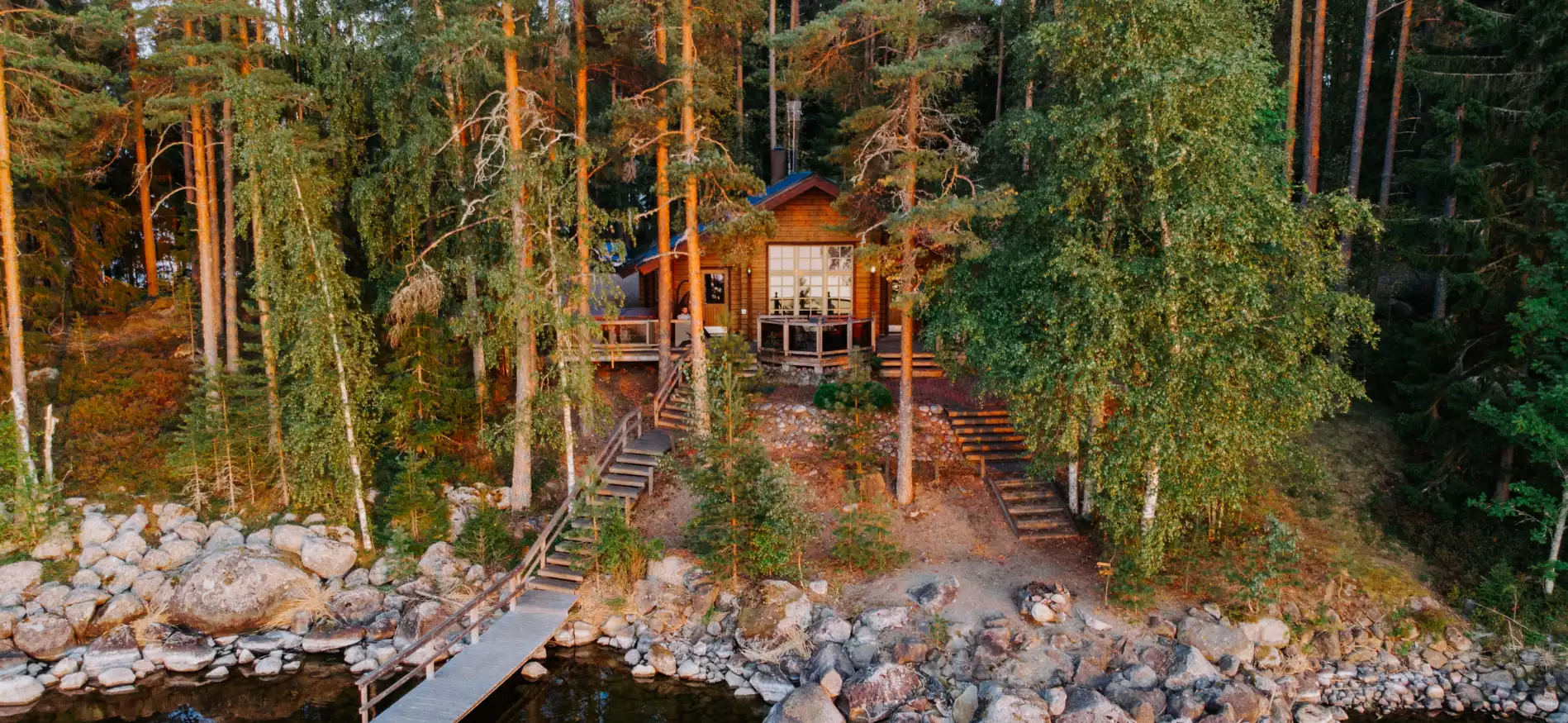 Bungalow in Lapland fly & drive