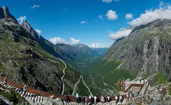 Noorse fjorden en hoogvlaktes