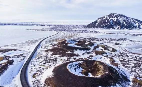 Week Mývatn en Akureyri fly & drive