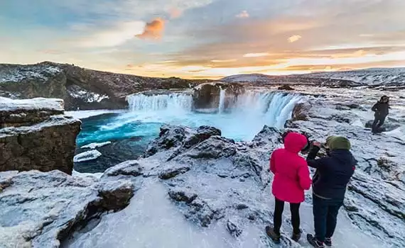 Midweek winter in IJsland