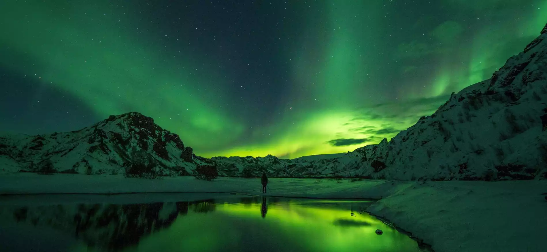 Noorderlicht in IJsland
