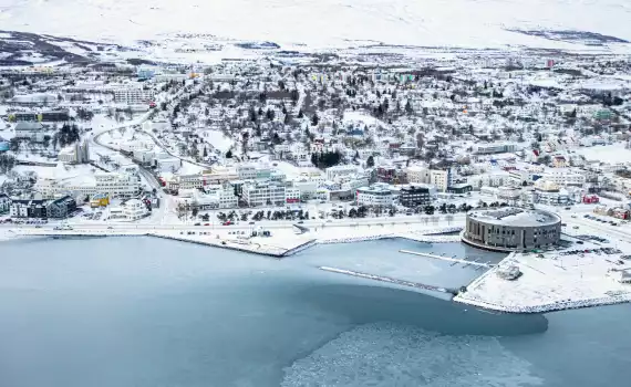 Winter in IJsland