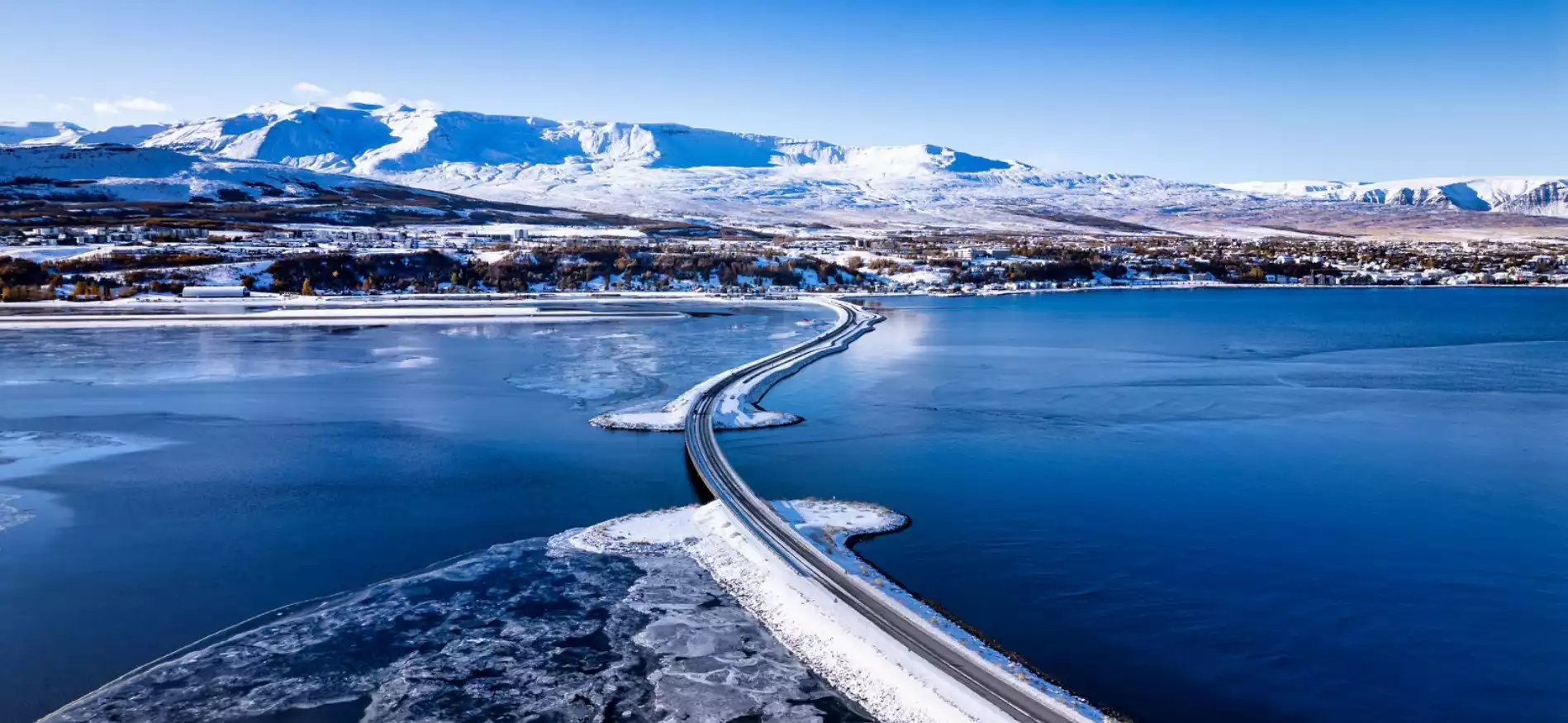 Winter in IJsland