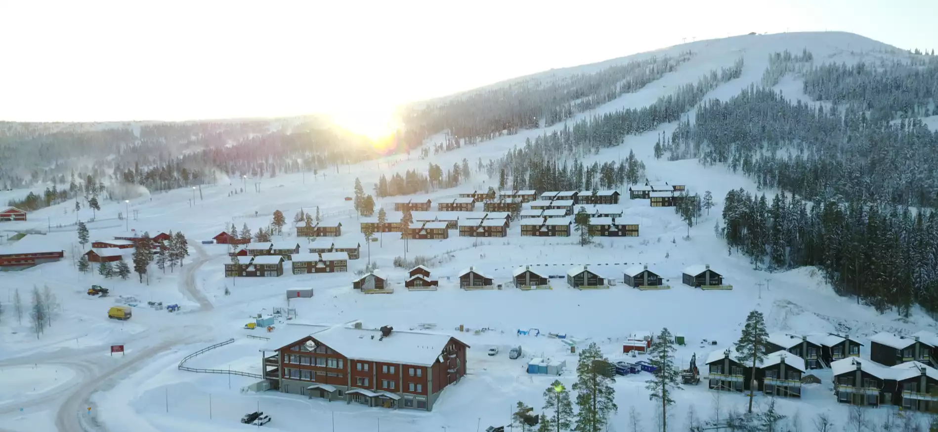 Mountain Lodge Stöten eigen auto