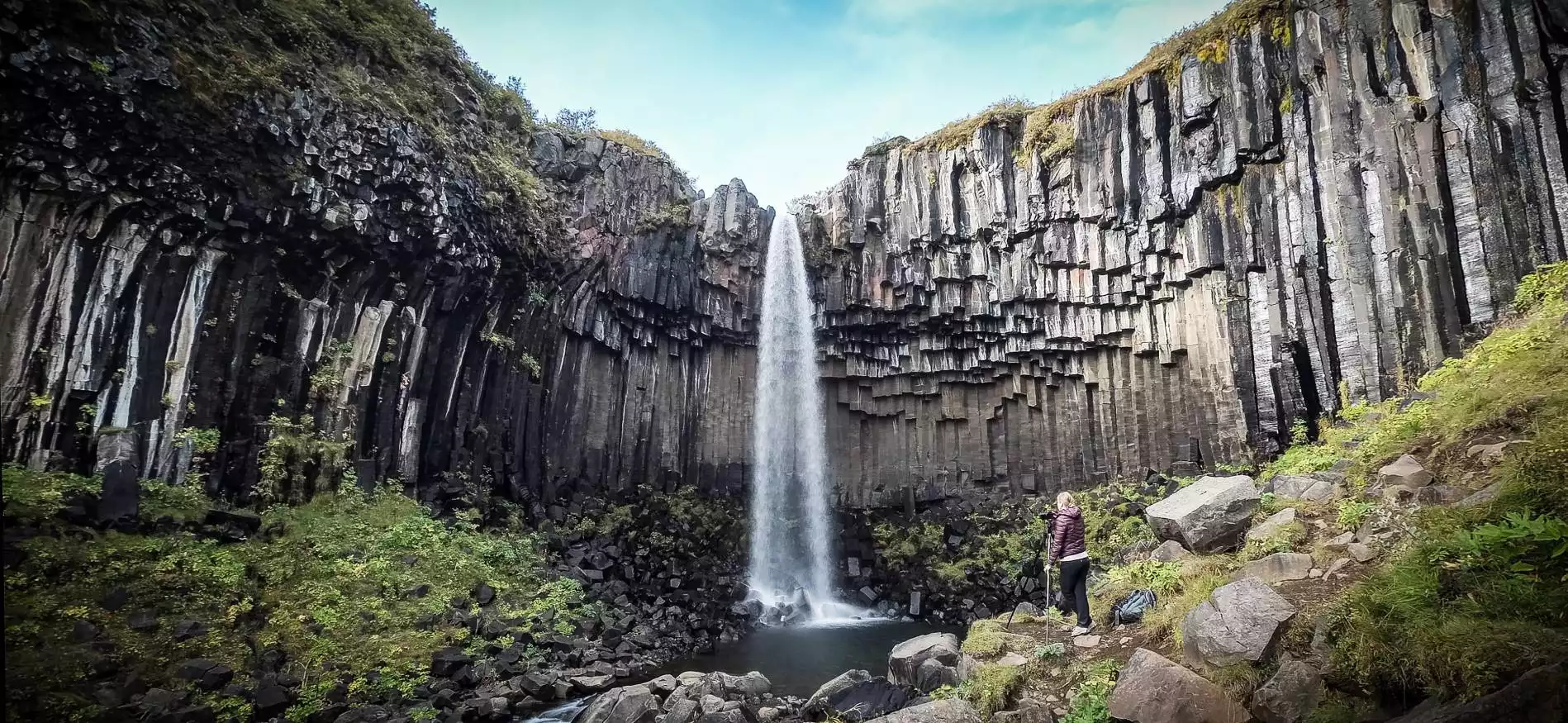 Gletsjers, watervallen en geisers in Zuid-IJsland