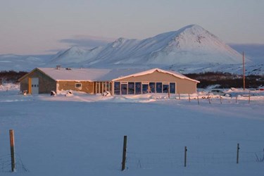 vogafjos-farm-resort-winter