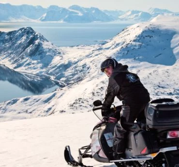 Gratis sneeuwscootersafari Tromsø