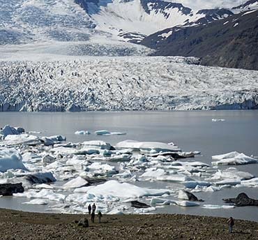 gletsjers in ijsland