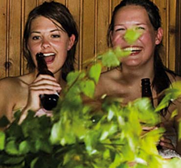 sauna in Finland