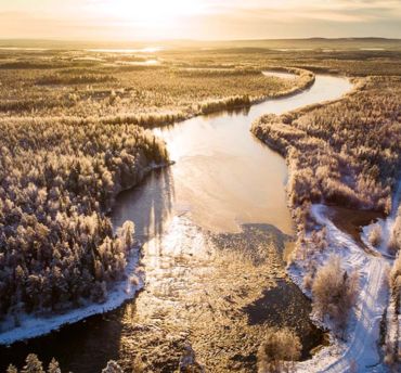 sneeuwavontuur arctic circle