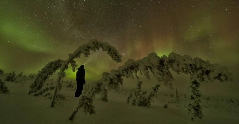 winter noorderlicht beste reistijd Canada