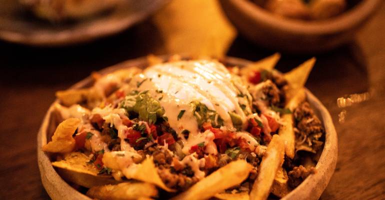 Poutine eten