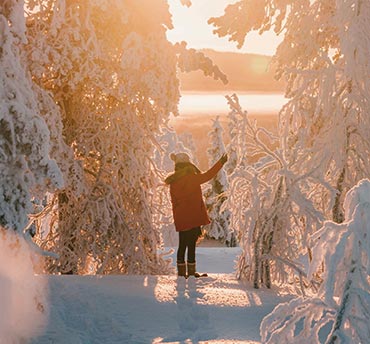 finland wintervakantie