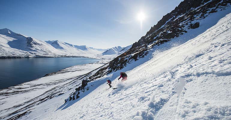 Wintersporten in Akureyri
