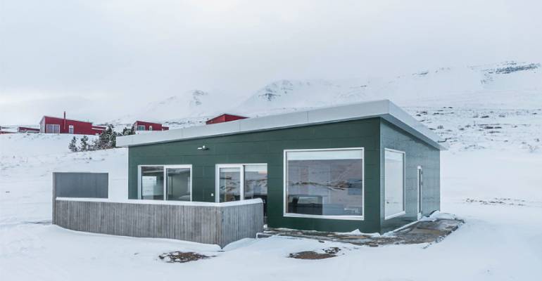 Hrimland Cottages Akureyri voorkant