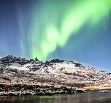 Noorderlicht spotten in IJsland