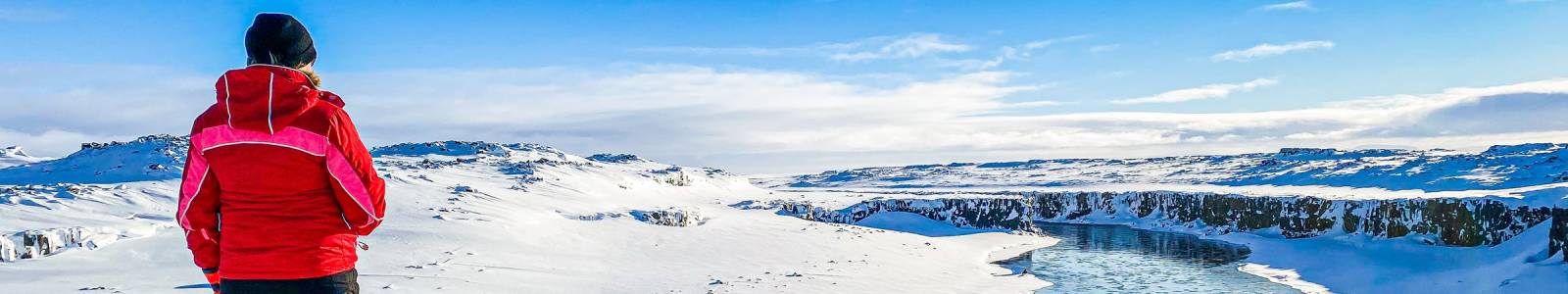 Sneeuwschoenwandelen in Ijsland