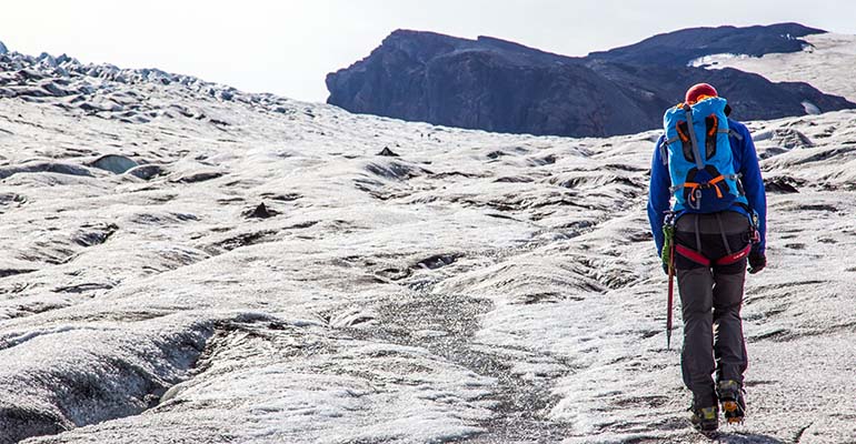 Gletsjerhike in IJsland
